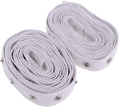FRECI 1 Yards Snap Tape Sewing Snap Tape Buttons Zipper Fastener Replacement for Baby Lingerie Teddy Crotch Sewing DIY - Image 5
